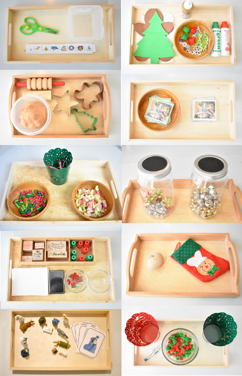 Fall Sensory Trays for Little Kids  Montessori toddler activities, Montessori  trays, Montessori