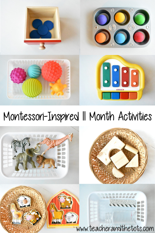 11 Month Montessori Inspired Activities