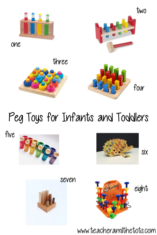 Peg Work Toys for babies and toddlers