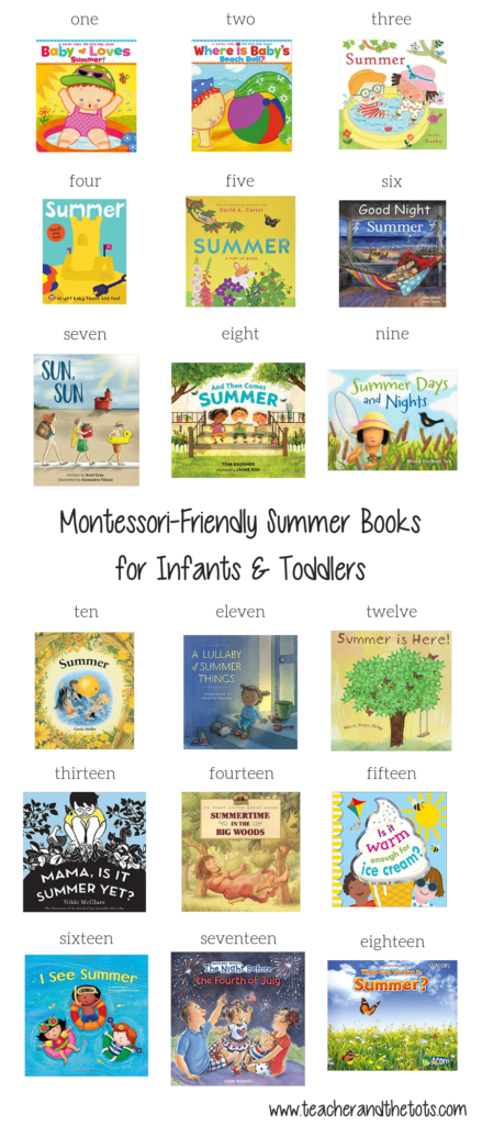 Montessori friendly summer book recommendations