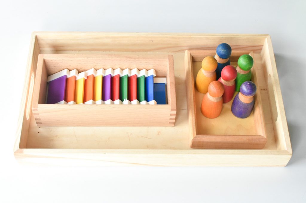Montessori-inspired color matching